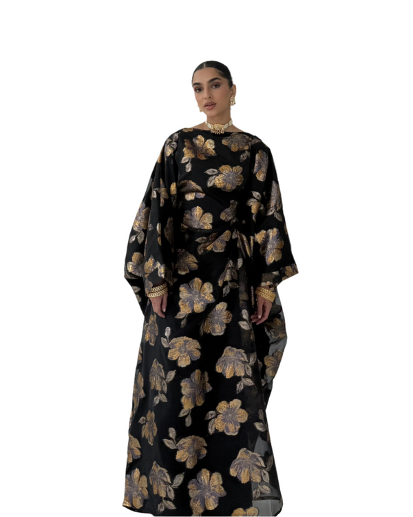 Dahlia in Black & Gold