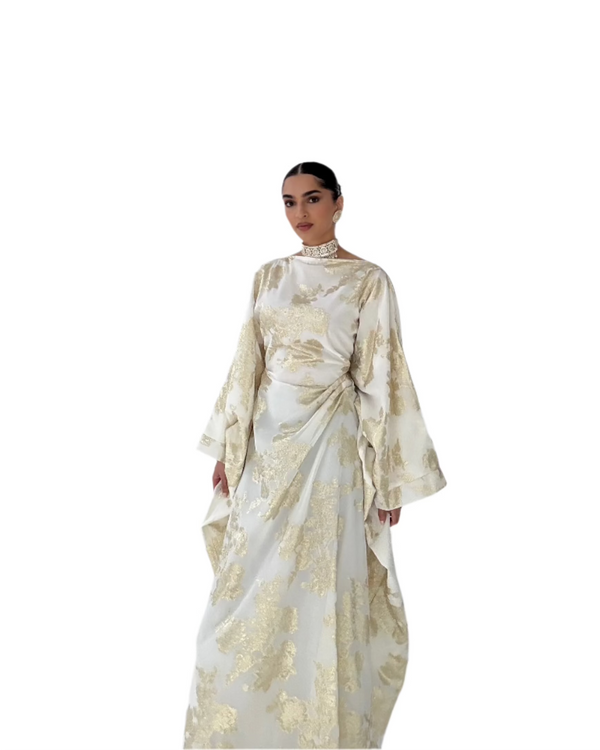 Jasmine in White & Gold
