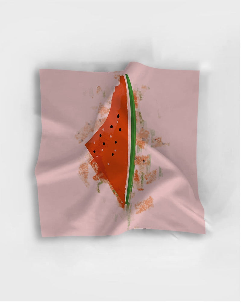 Free Palestine: Printed Square Scarf